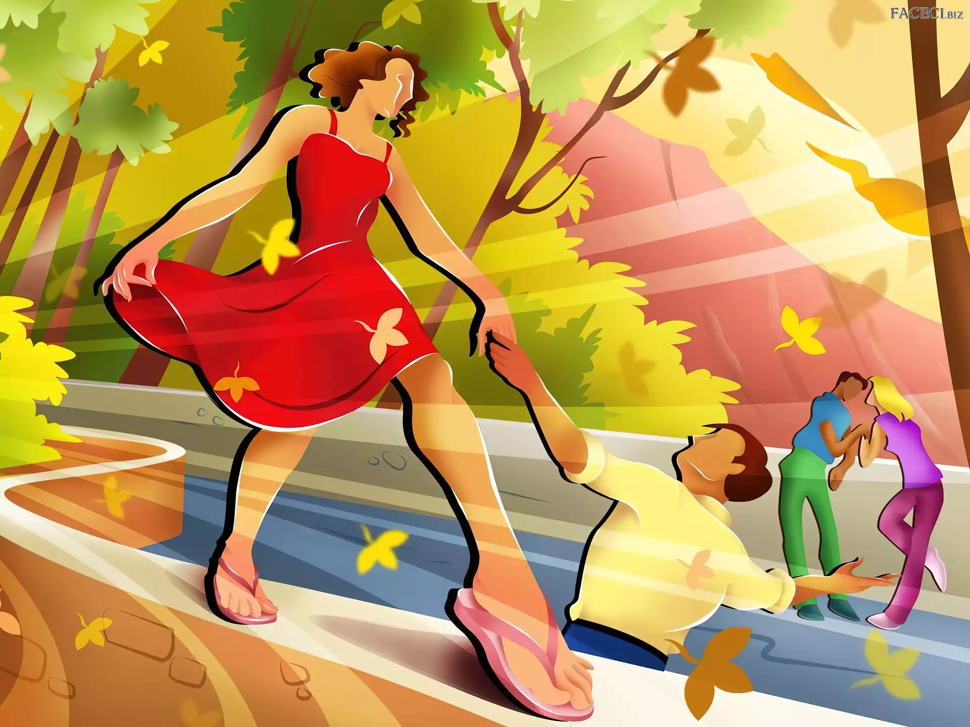 Taniec, Zakochane, Pary